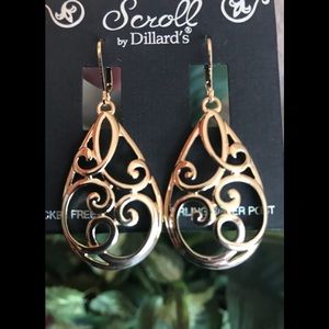 Scroll Earrings by Dillard’s